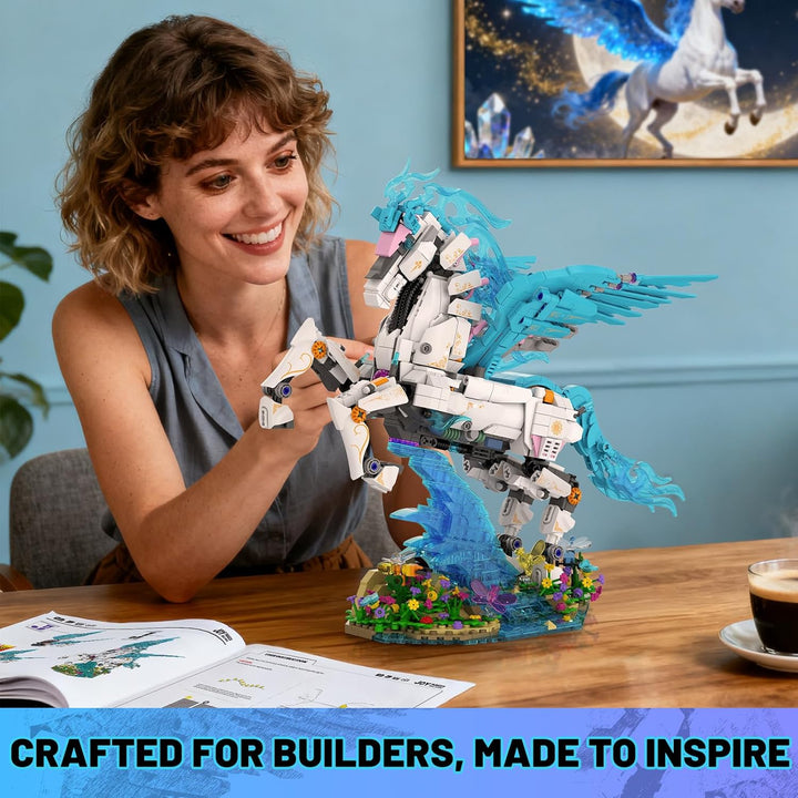 JMBricklayer Pegasus - Juego de construcción para