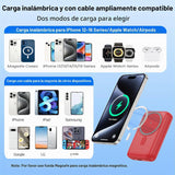 Cargador magnético portátil para iPhone, Power Bank de 10800mAh 4-e...