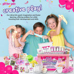 DIY Slime Making Kit, 42-Pc Birthday Kit para niñas de 8 a 12 años