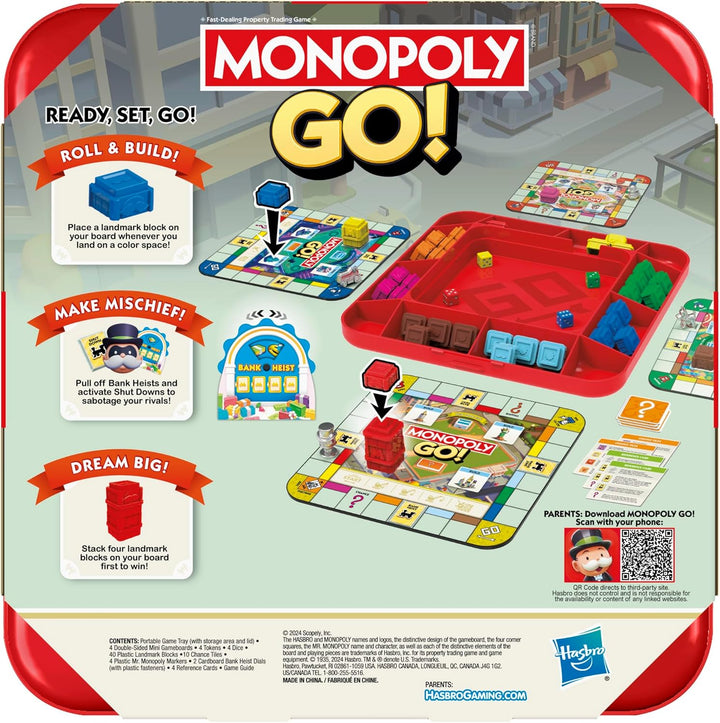 Monopoly GO Juego de mesa Inspirado en el popular juego
