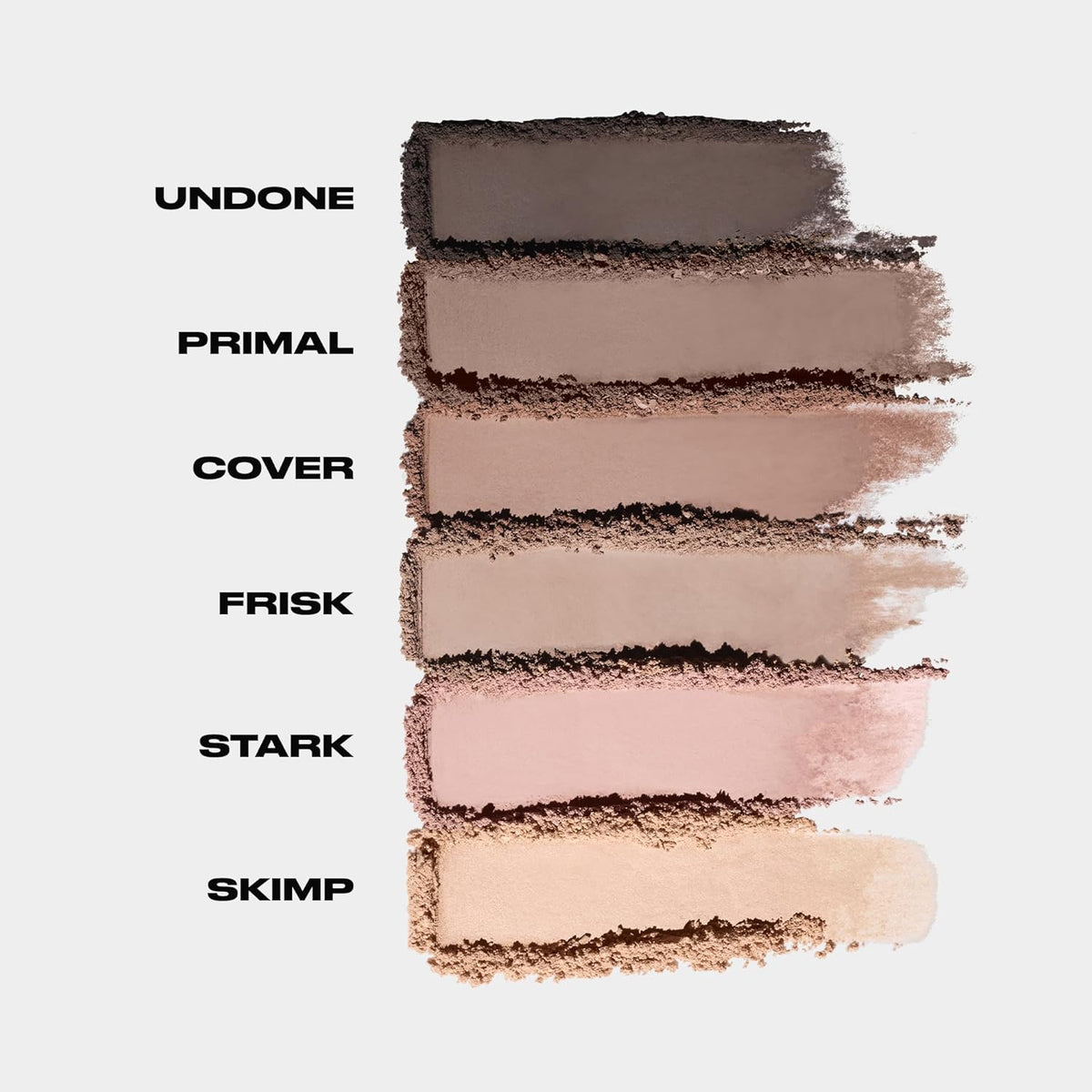 URBAN DECAY Naked 2 Basics - Mini paleta de sombras de ojos, 6 somb...