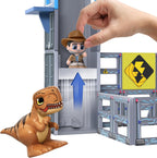 Tile Town Jurassic World Gate Escape - Azulejos magnéticos, 84 piezas
