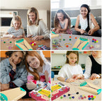 Maynacs Kit de fabricación de pulseras de la amistad para niñas de 8 a 12