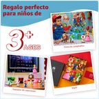 Mario Figures - Juego de 6 figuras de acción de Mario Bros