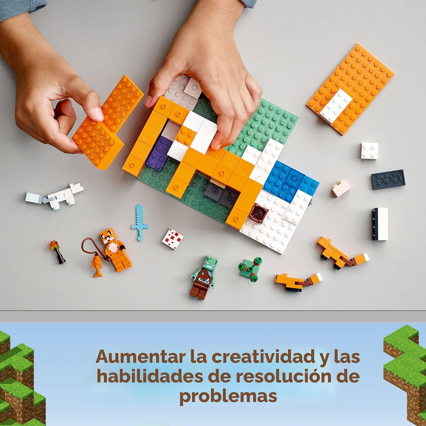 LEGO Minecraft El Refugio-Zorro 21178 - Set de