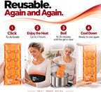 Heat It Up - Almohadilla térmica portátil para dolor de espalda y calambres