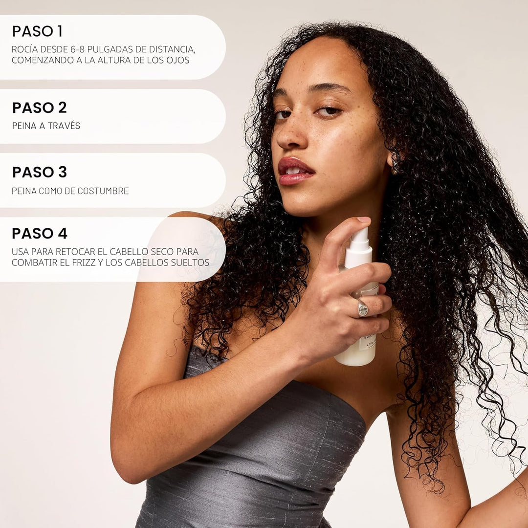 OUAI Acondicionador sin enjuague y protector térmico para el cabell...