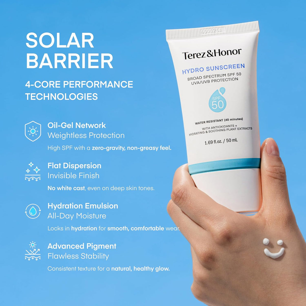 TEREZ &amp; HONOR Kit de crema facial y protector solar para hombre...