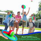Charniol - Juego de lanzamiento y captura para niños, azul verde