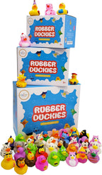 Surtido de 50 patos de goma para niños, regalos de cumpleaños de baño, baby showers, incentivos para el aula, actividades de playa de verano y piscina, 2 pulgadas (paquete de 50)