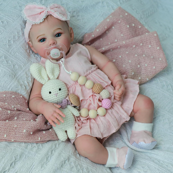 Muñecas KSBD Reborn Realistas para Niña - Muñeca recién nacida de 1...
