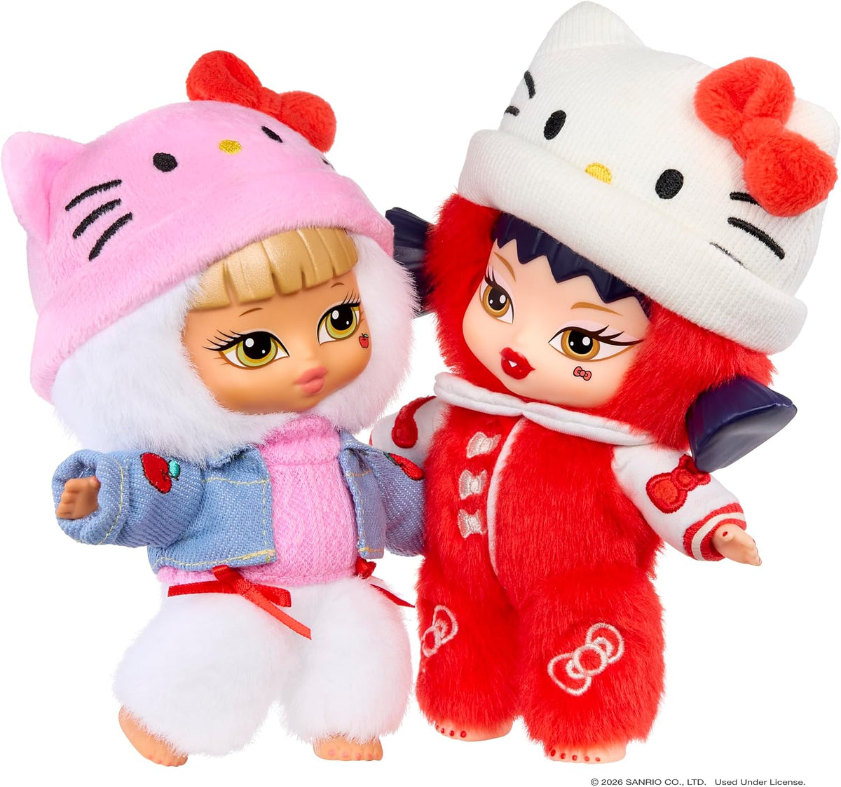 Bratz Bratziez Hello Kitty - Caja ciega de felpa con clip y accesorio