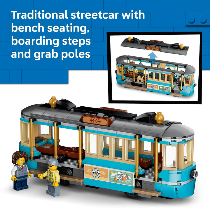 LEGO City Tranvía de Playa Clásico 60506 | Juguetes de construcción...
