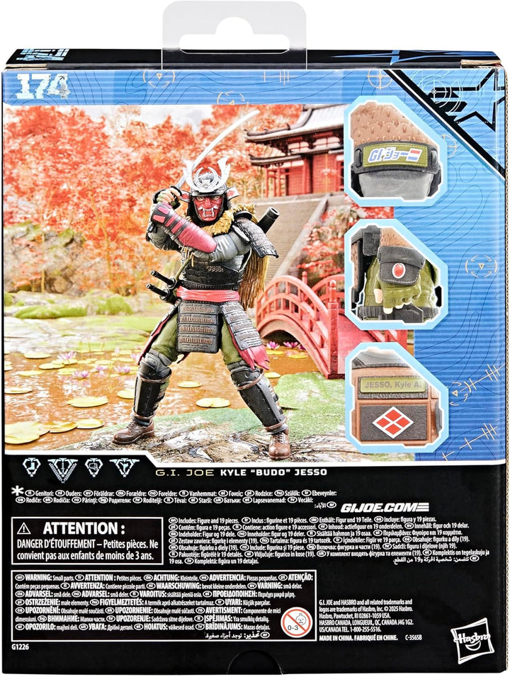 GI Joe Classified Series #174 Kyle Budo Jesso Figura de