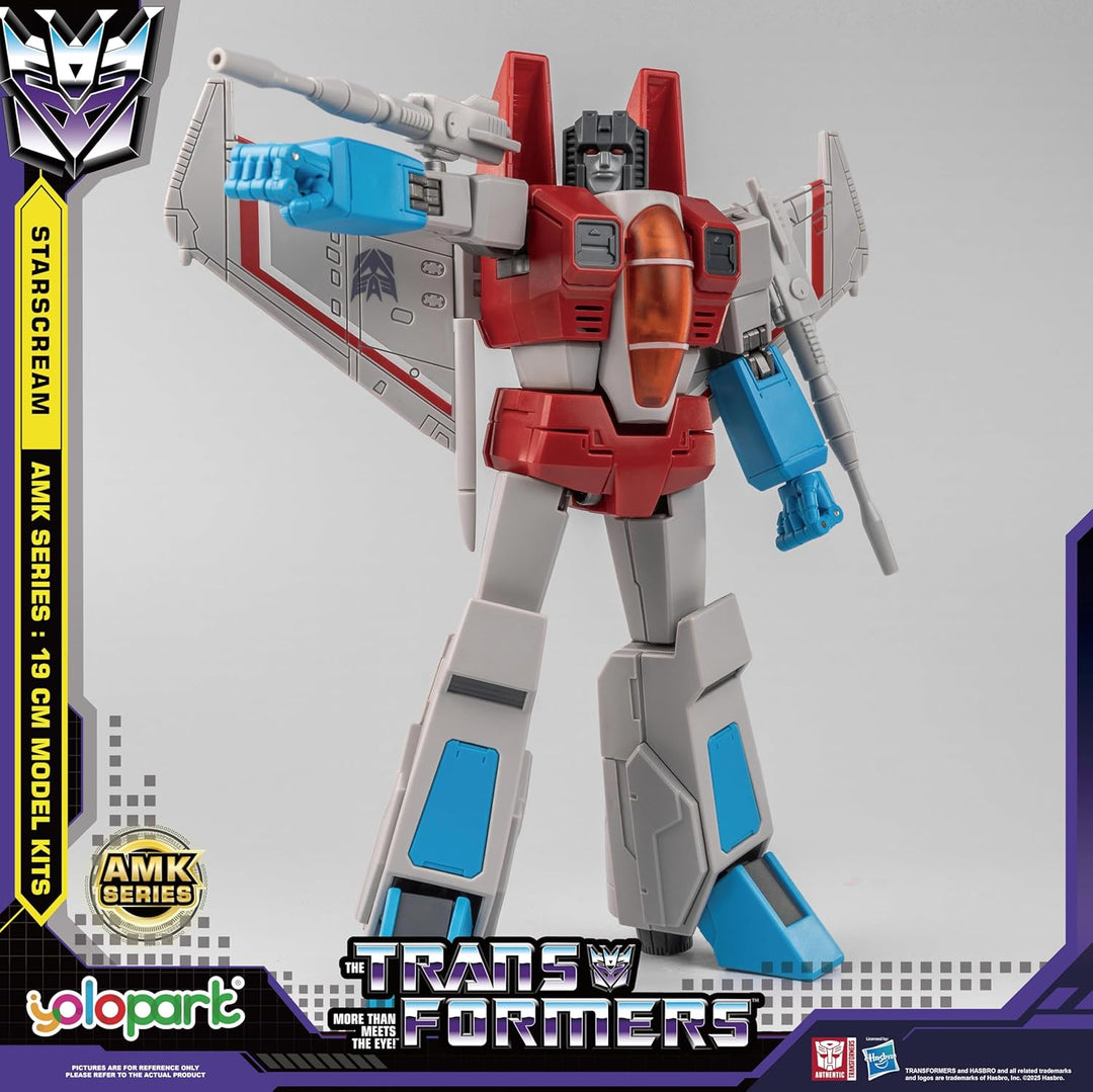 YOLOPARK Starscream Transformer Toys, serie AMK Transformers G1 fig...