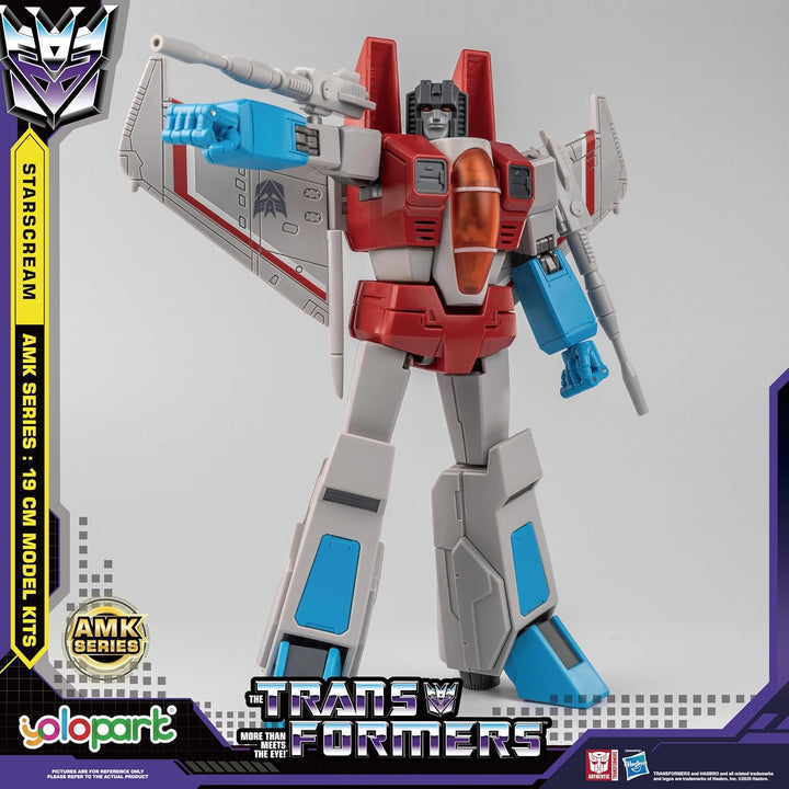 YOLOPARK Starscream Transformer Toys, serie AMK Transformers G1 fig...