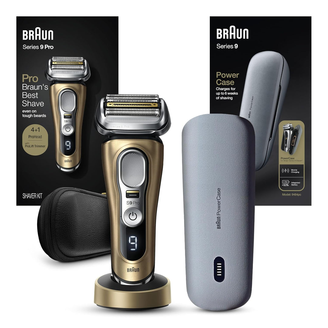 Braun Series 9 Pro 9419s Afeitadora eléctrica para hombre, afeitado...