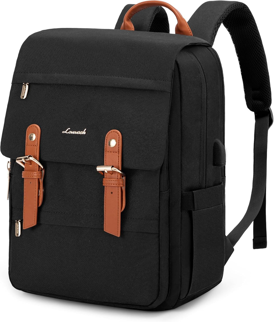 LOVEVOOK Mochila para computadora portátil para mujer, mochila de v...