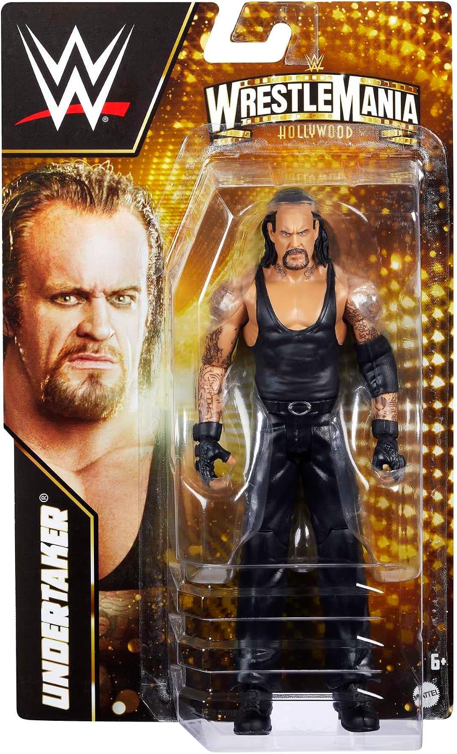 Mattel WWE WrestleMania Undertaker Figura de acción, coleccionable...