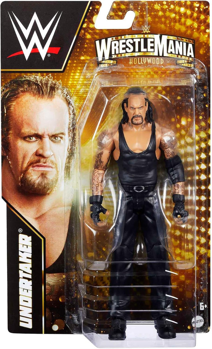 Mattel WWE WrestleMania Undertaker Figura de acción, coleccionable...