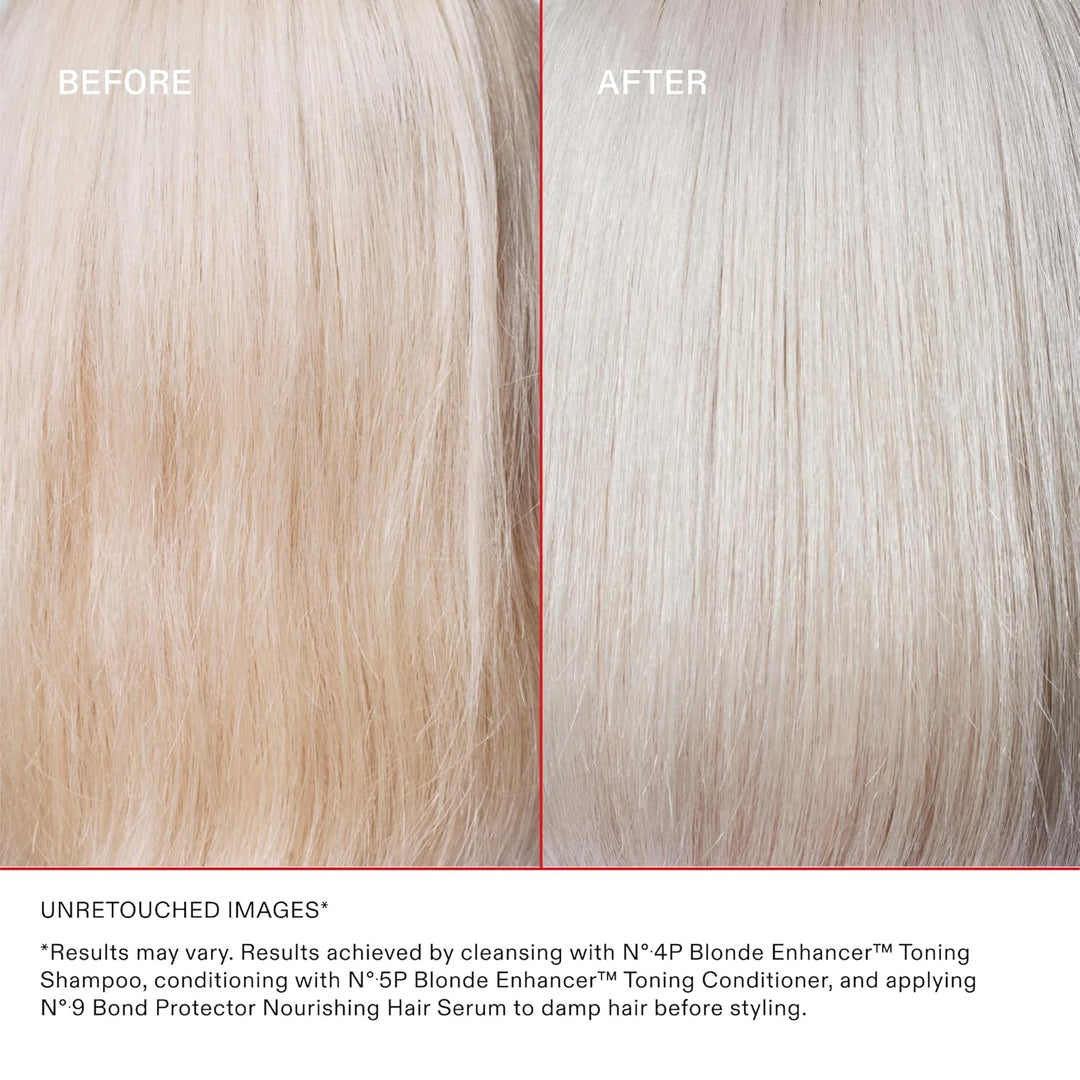Olaplex No. 4P Blonde Enhancer Purple Toning Shampoo, Repairs, Hydr...