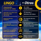 LINGO Cuenta regresiva para lanzar el kit de codificación STEM - Construye, codifica y explora conceptos de lanzamiento de cohetes - Kits de ciencia para mayores de 13 años para cumpleaños y vacaciones