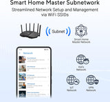 ASUS RT-BE90U Tri-Band WiFi 7 Router: Seguridad de red de grado com...