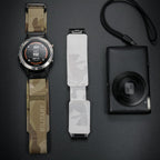 Correa de Nylon Camuflada para reloj deportivo compatible con Garmin, correa militar