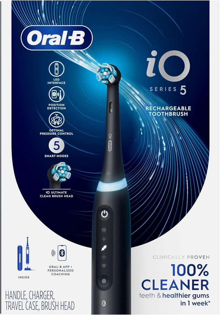 Oral-B iO Series 5 Cepillo de dientes eléctrico recargable con sens...