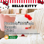 Franco Calm - Almohada ponderada de peluche Hello Kitty Bedding de 3 libras, suave y acogedora almohada Sanrio para mayor comodidad (producto oficial)