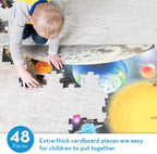 Paquete de 6 rompecabezas de piso Melissa & Doug Solar System
