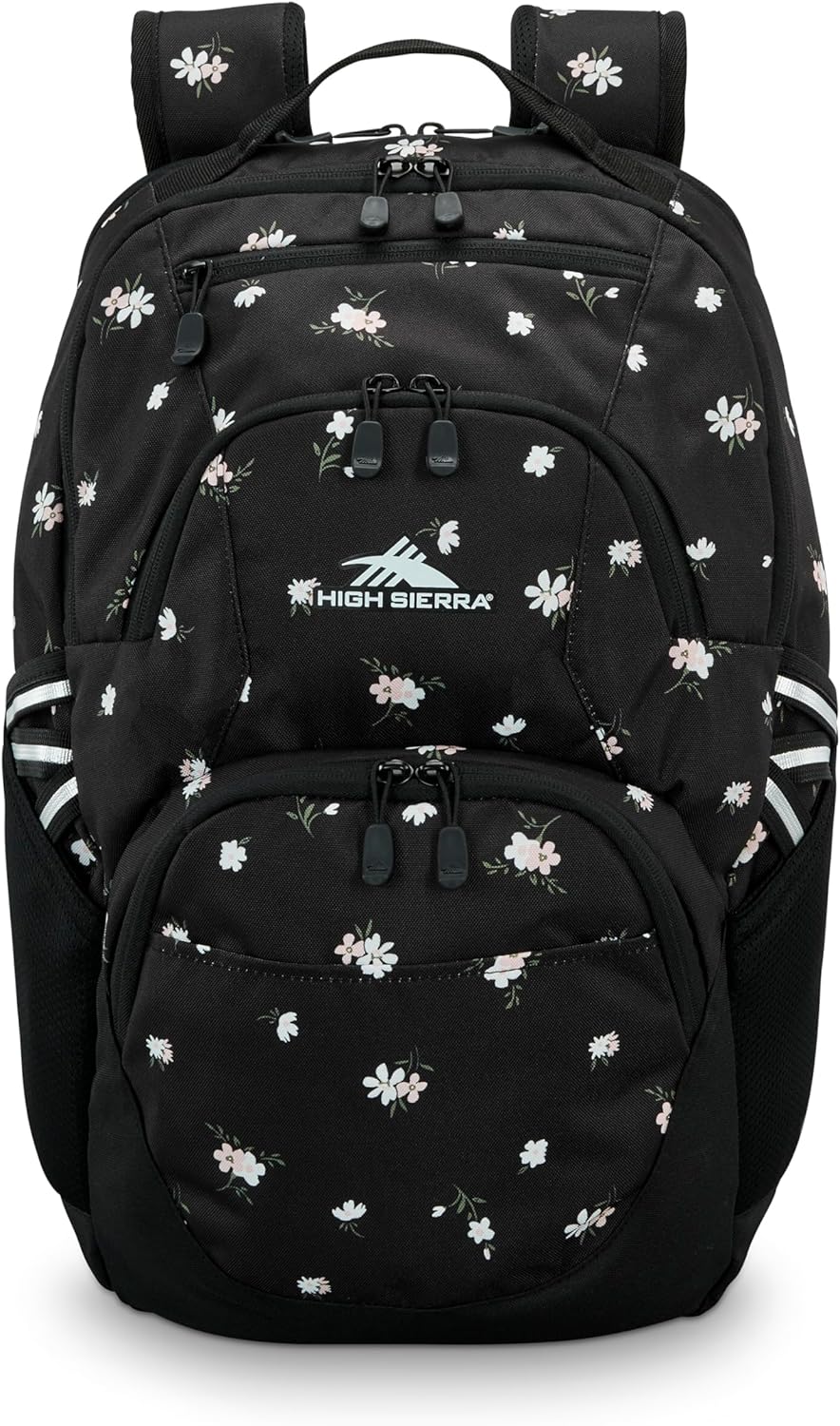 High Sierra Mochila Swoop Sg unisex, negro (Floral\/Black), Tamaño...