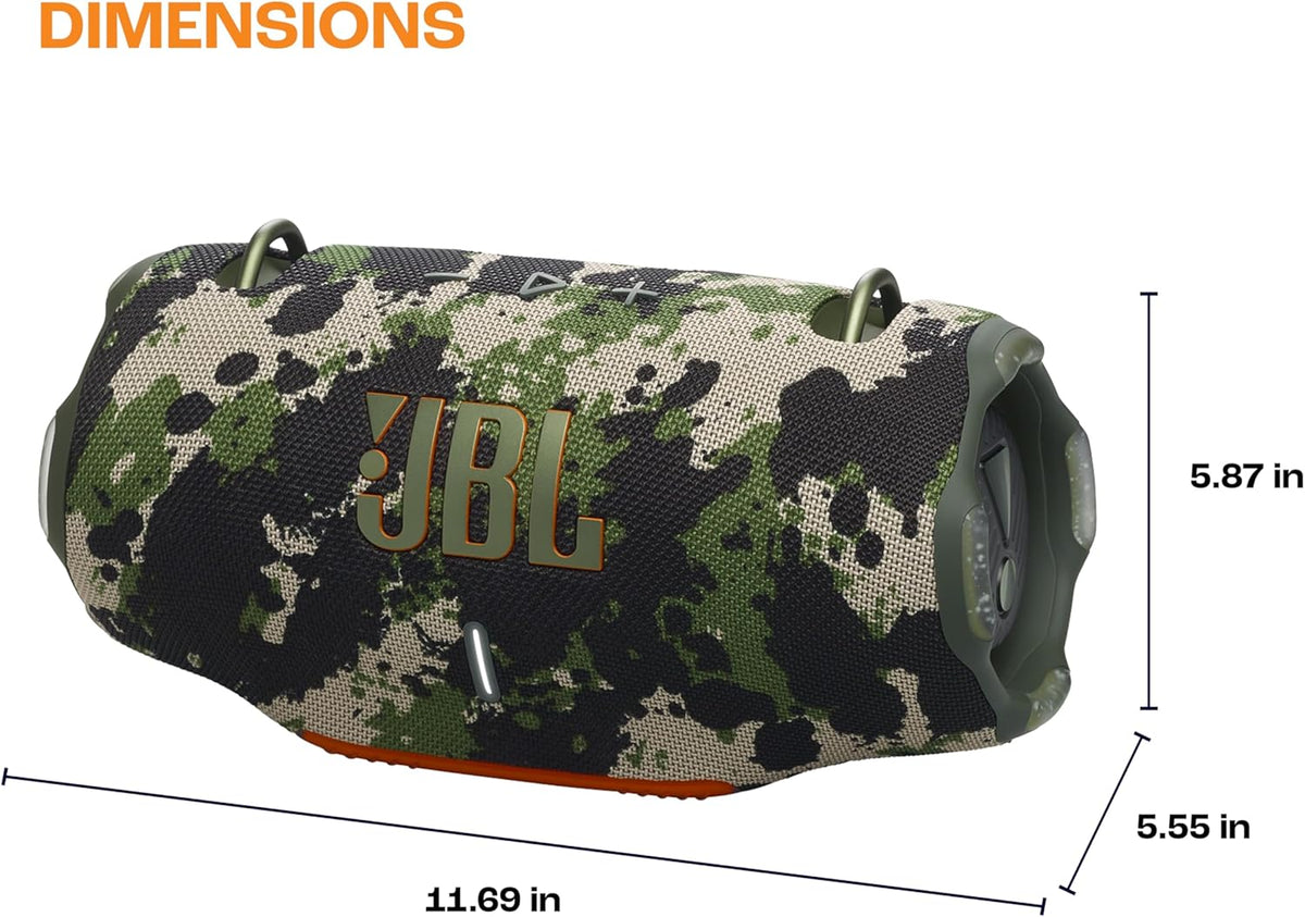 JBL Xtreme 4 - Bocina Bluetooth portátil, sonido potente y graves p...