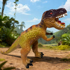 Gzsbaby Juguetes de dinosaurios grandes para niños pequeños, figuras de dinosaurio de tiranosaurio Rex de 28 pulgadas, juguetes de dinosaurio realistas jumbo para niños y niñas, regalo para niños de 1, 2, 3, 4, 5, 6, 7, 8 años (verde)