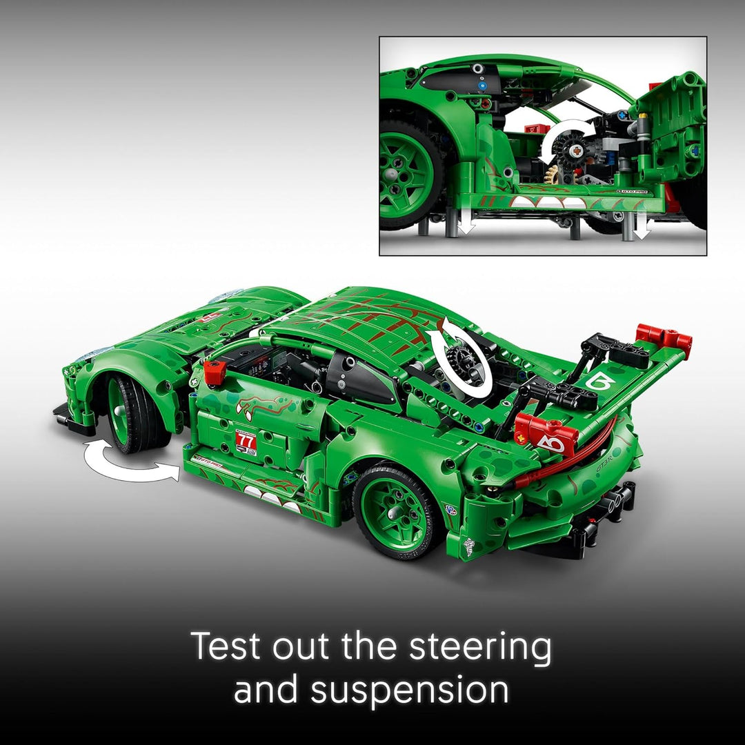 LEGO Technic Porsche 911 GT3 R Rexy AO - Juguete de