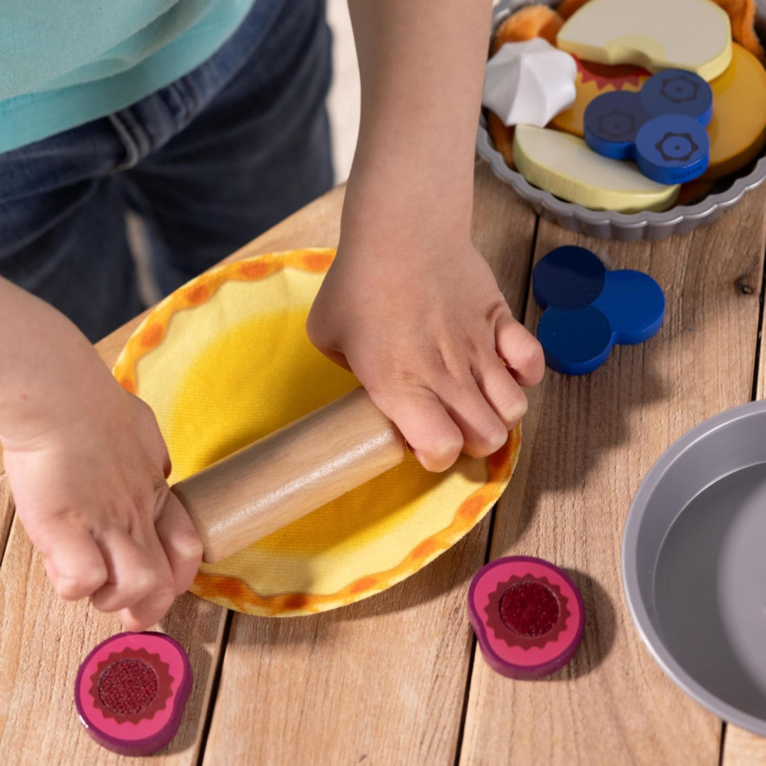 Melissa &amp; Doug - Juego de simulación de alimentos de madera par...