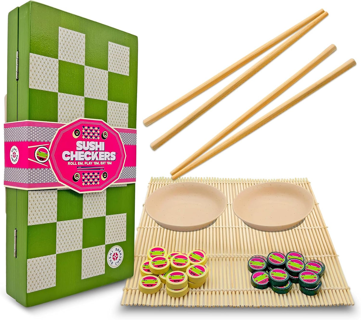 Project Genius - Juego de mesa de estrategia de bambú para 2 jugadores