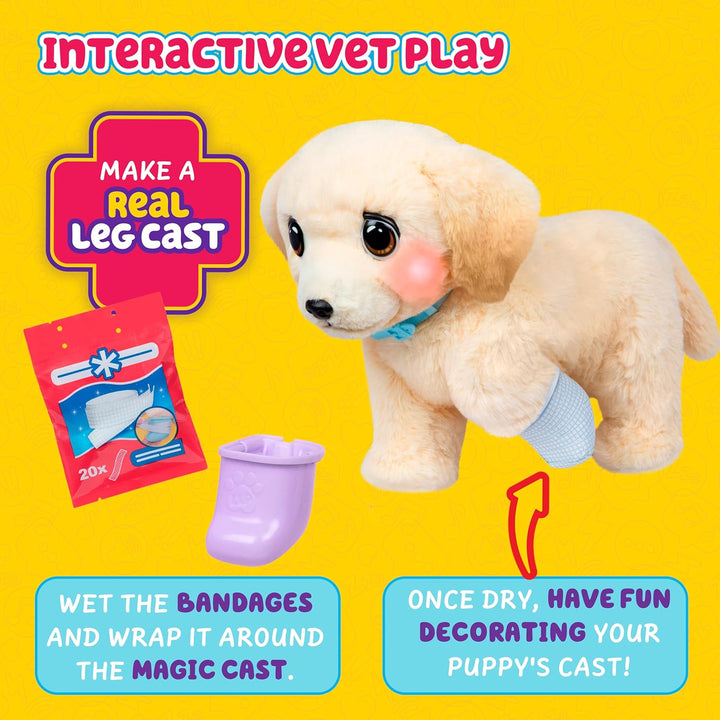 Little Live Pets Ouchies Cooper The Retriever Puppy, más de 50 soni...
