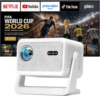[Ahora con Netflix y 3000 ANSI] Proyector 4K con WiFi y Bluetooth,...