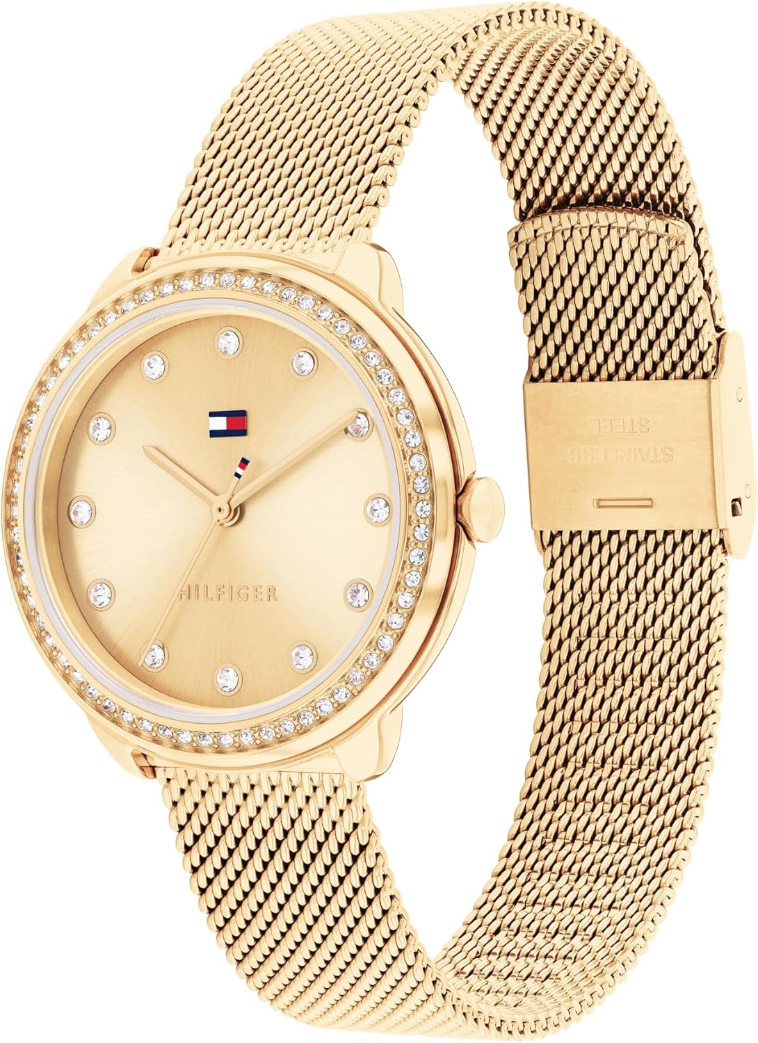 Reloj de vestir para mujer Tommy Hilfiger - 3H Quartz - Reloj de pulsera en acero inoxidable - Resistente al agua hasta 3 ATM/30 metros - Elegante reloj de moda premium para todas las ocasiones - 33 mm
