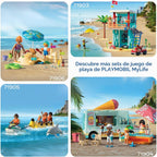 Playmobil Camión de helados con tienda de surf