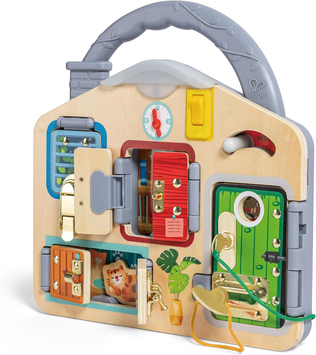 Hape Cerradura y llave del tablero de juego