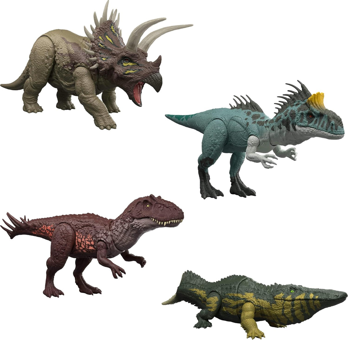 Mattel Jurassic World Wild Roar Crylophosaurus - Juguete de dinosaurio