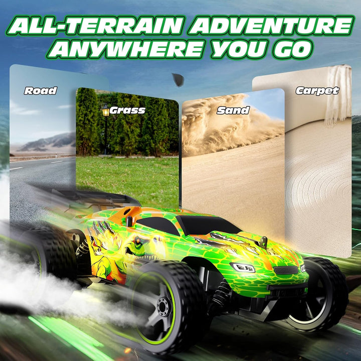 Tecnock Coches RC para Niños, Coche RC 1:18 a Escala 2WD con Carga...