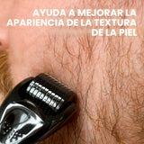 Kit de Crecimiento de Barba The Beard Club - Rodillo Derma, Aceite...