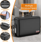 DocSafe Caja de documentos ignífuga Estuche rígido con cerradura y carpeta