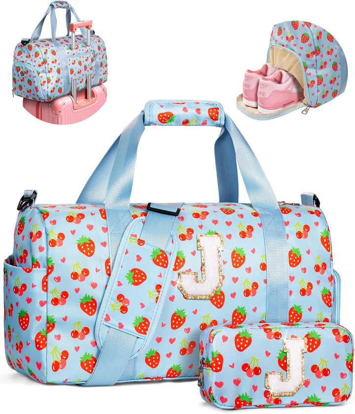 Elilier Regalos para Niñas, Bolsa de Lona Inicial para Niños, Linda...