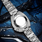ADDIESDIVE Reloj de buceo automático para hombre H8 Reloj de pulsera de acero inoxidable mecánico NH35A/8215 Dial limpio zafiro sintético estéril sin logotipo