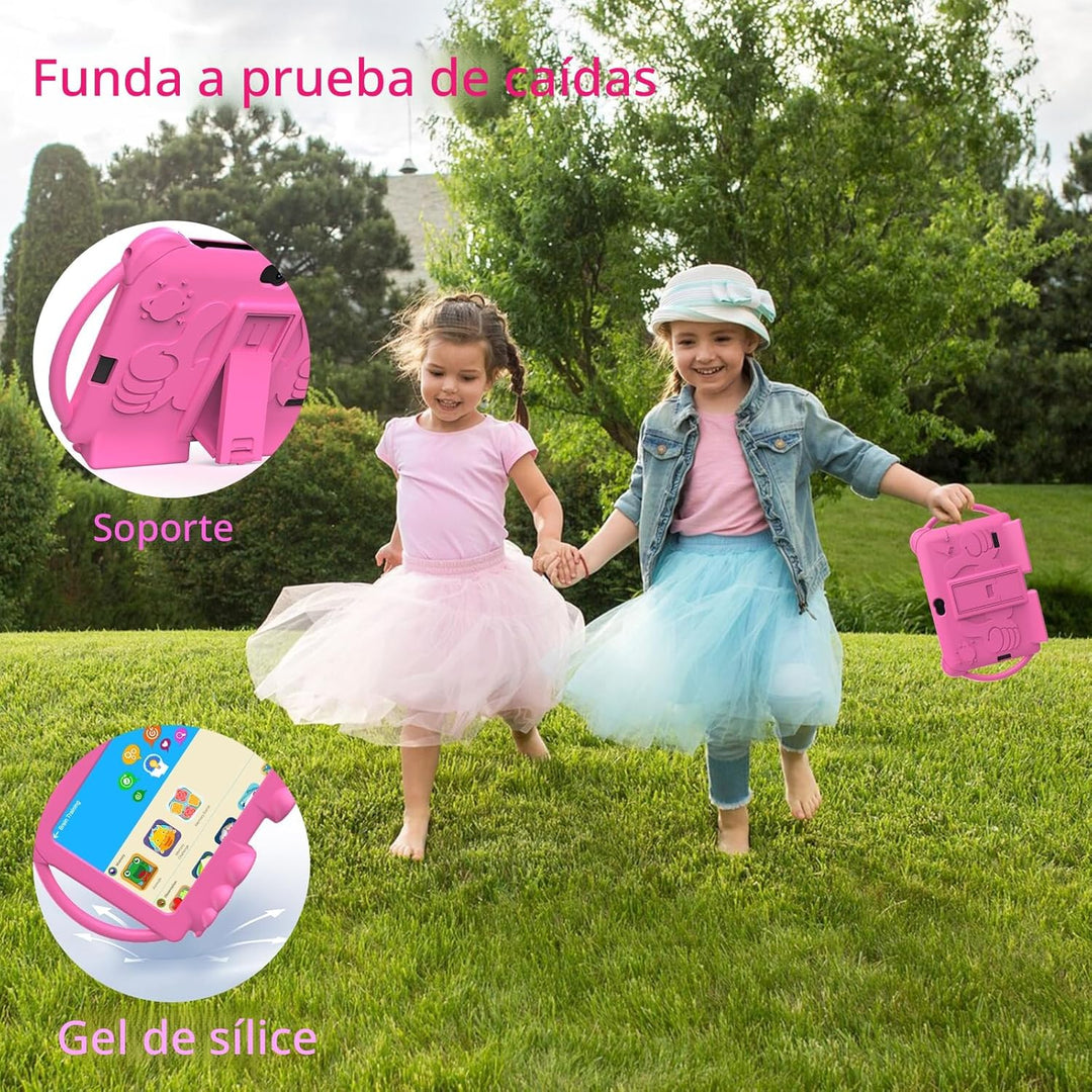HOTTABLET Tableta para niños de 7 pulgadas, Android 12, 4 GB de RAM...