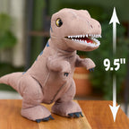 JURASSIC WORLD Rebirth Roaring T. rex - Dinosaurio de peluche interactivo